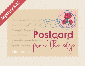 graphic of postcard from the edge logo